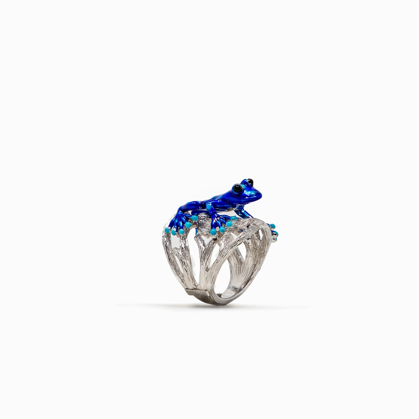 Anello Bamboo Frog Grande