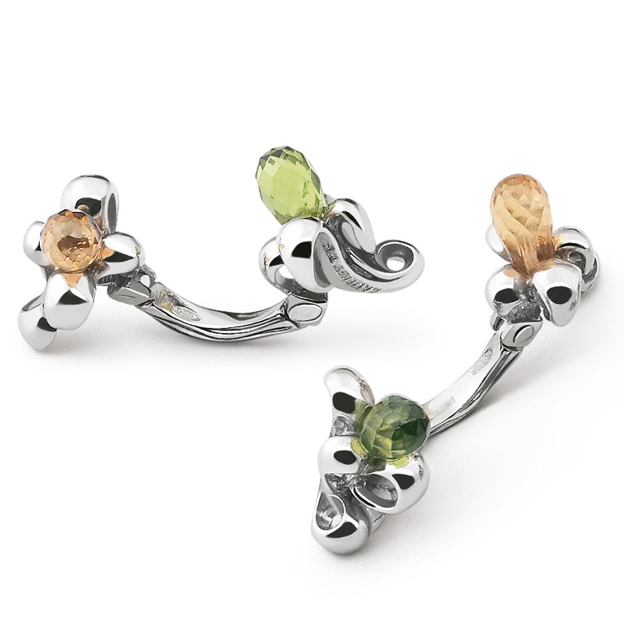 Fiori con acquamarina