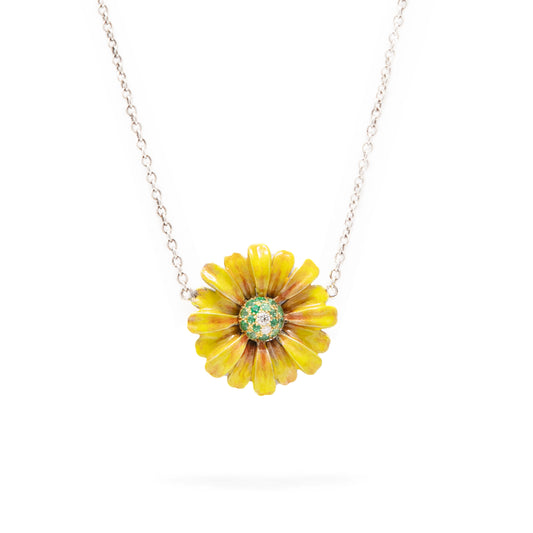 Collana Margherita gialla