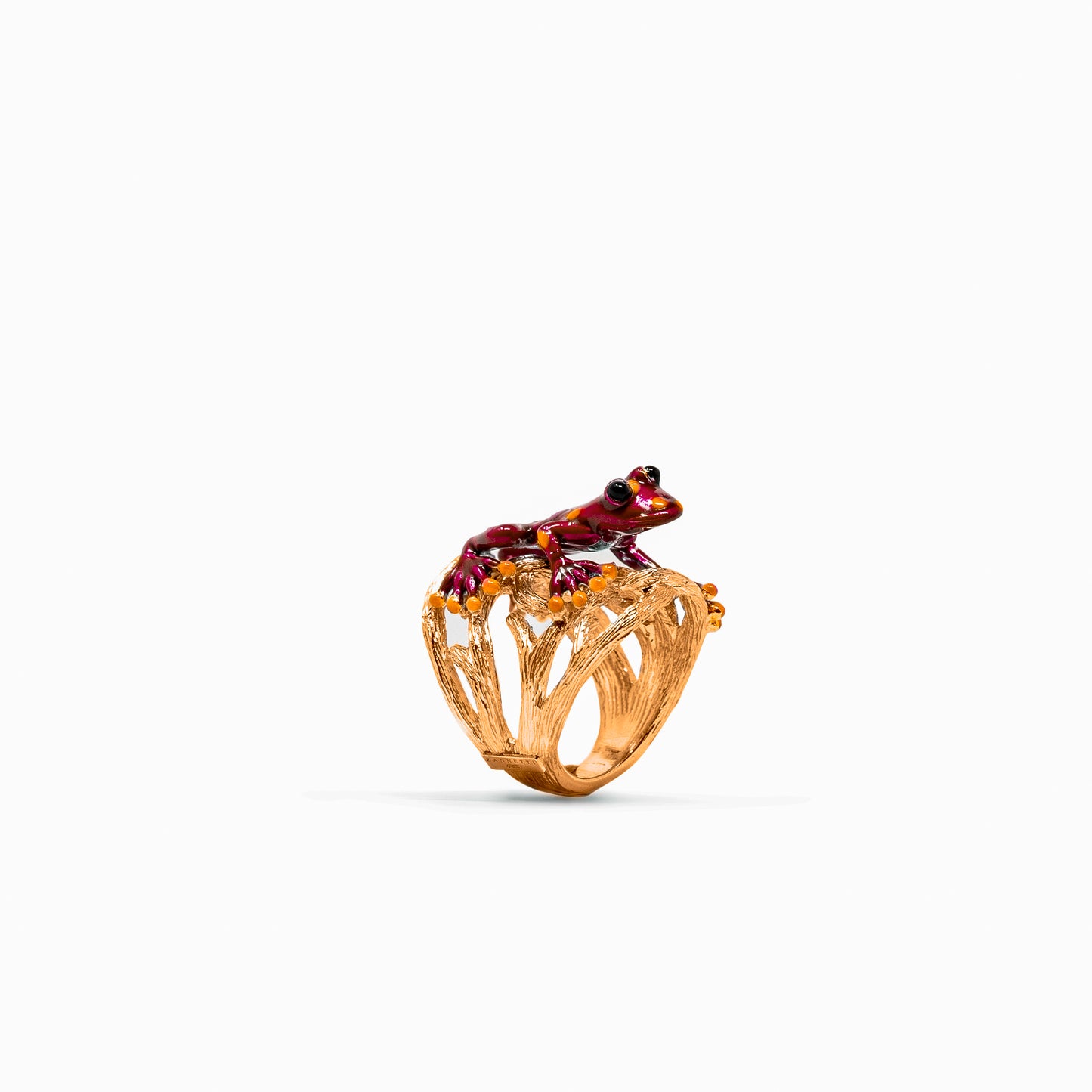Anello Bamboo Frog Grande