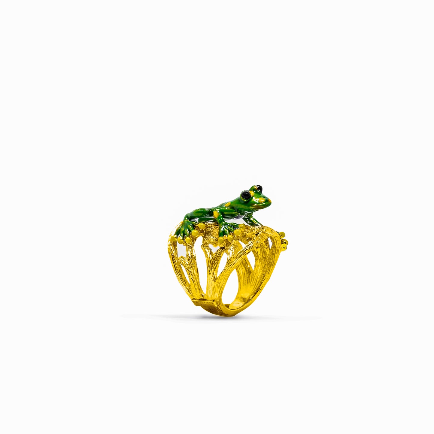 Anello Bamboo Frog Grande