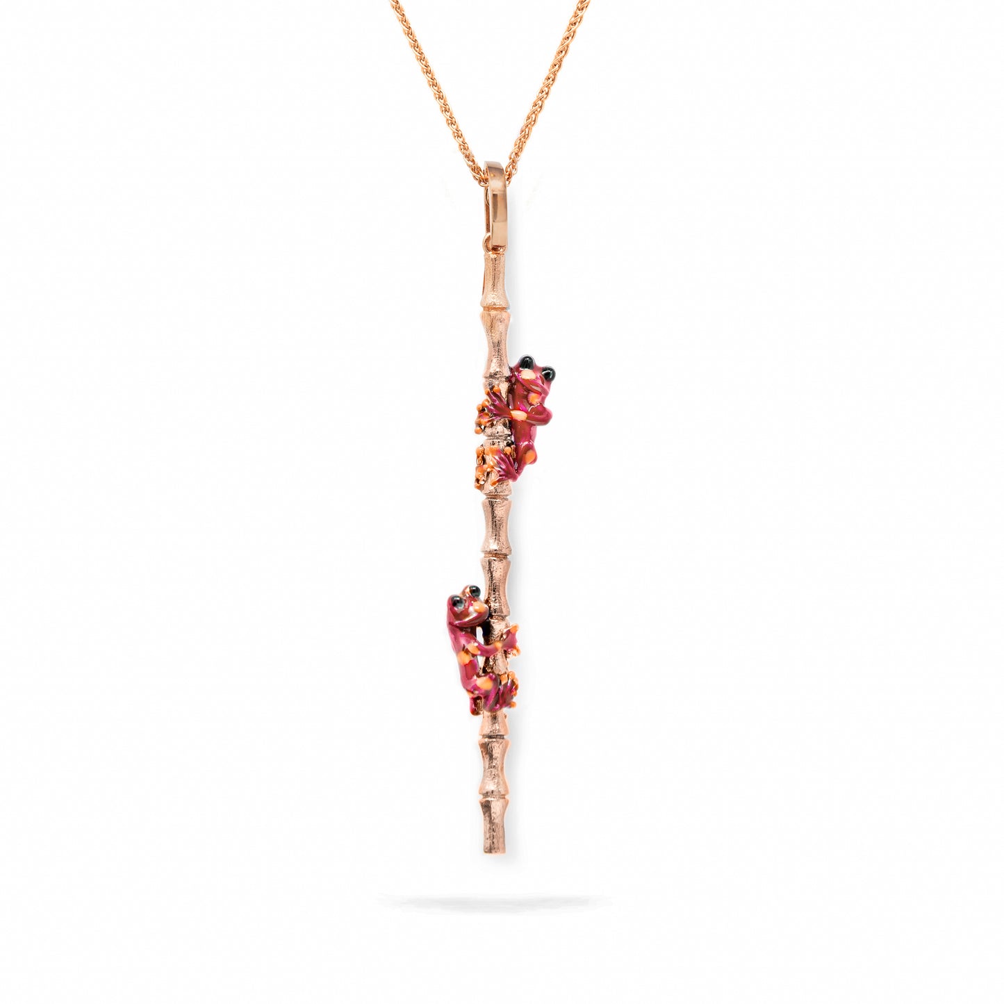 Collana Bamboo Frog